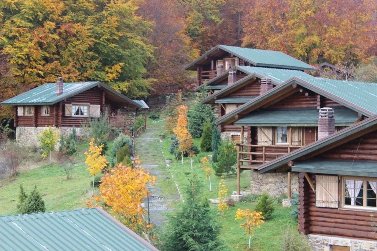 สเฟนดามอส วูเดน วิลเลจ Hotel Naousa  ภายนอก รูปภาพ